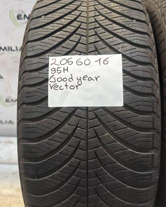 GOMME 205 60 16 GOODYEAR ALL 90% USATE