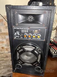 Coppia casse altoparlanti
