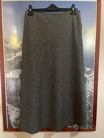 Gonna grigio melange FROM by vestebene