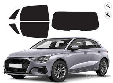 Vetri scurati, coprivolante fibre di carbonio, pe