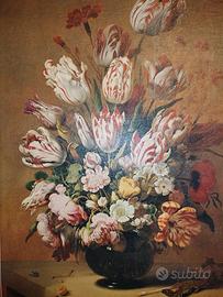 Quadro con cornice in radica