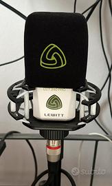 Kit registrazione Studio (Lewitt240 pro+accessori)
