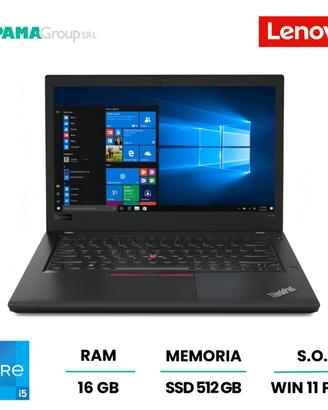 Notebook Lenovo T480 i5-8350U 16gbRam Ssd512gb A