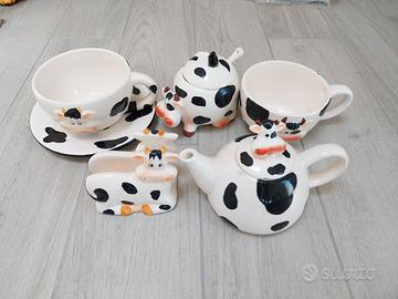 Set da colazione mucca