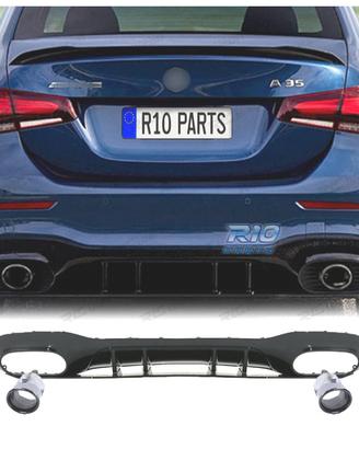 DIFFUSORE MERCEDES CLASSE A V177 SEDAN 18- A35 AMG