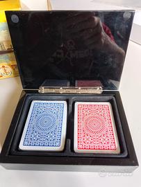 cofanetto carte da gioco modiano nuovo 