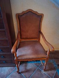 poltrona papale stile rocchetto