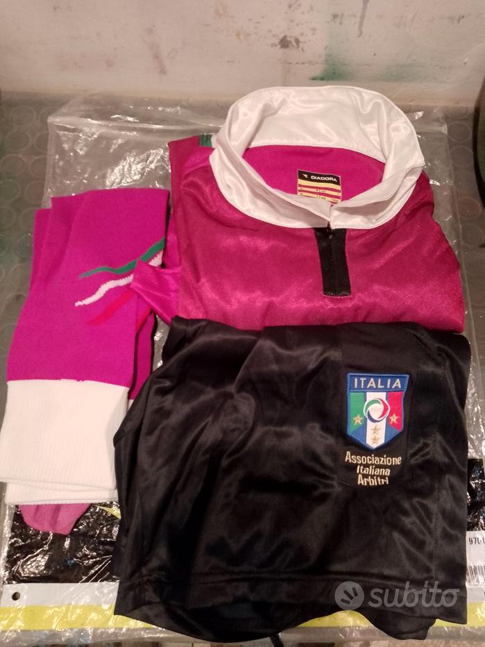 Maillot Arbitre Diadora Vintage Serie A Italienne – Taille Large (L) – Bleu