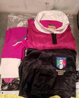 Diadora divisa arbitro 100° AIA FIGC, M ciclamino
