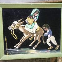 Quadri pittura su panno