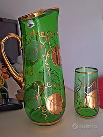 Cristallo verde e oro