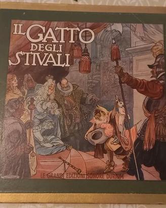 Gatto degli Stivali 78 giri Durium 1939