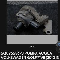 Pompa acqua Golf 7  2.0 tdi