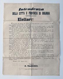 Grande Manifesto Risorgimentale 27 Agosto 1859