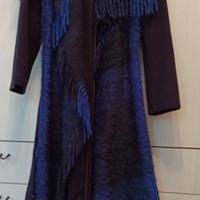 Cappotto lana, elegante twin set