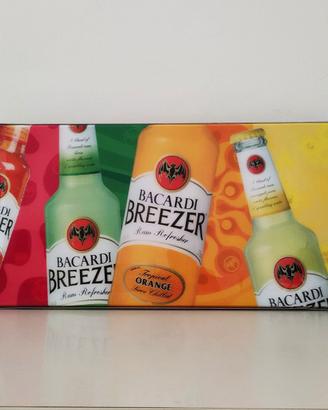 BACARDI  ART BREEZER  Insegna  Luminosa Pubblicita