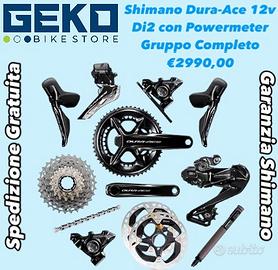 Gruppo Shimano Dura-Ace di2 12V Powermeter Nuovo