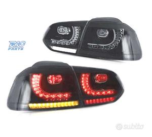 FANALI VOLKSWAGEN VW GOLF 6 FULL LED DINAMICI FUMÉ