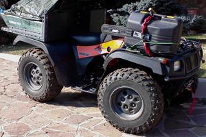 Quad 4x4, trincia, neve, accessori