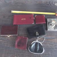 Borsellini, porta assegni, agenda, vintage Avon