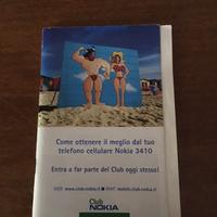 Manuale uso Nokia 3410