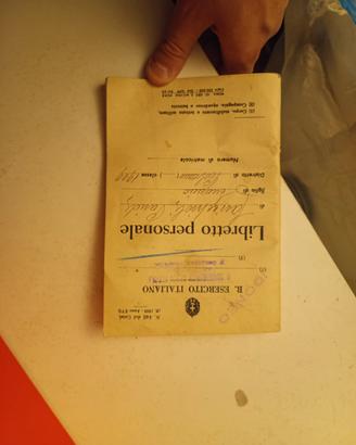 Libretto Regio esercito seconda guerra mondiale 
