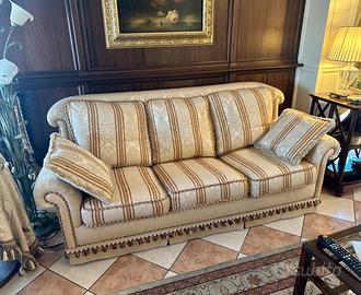 Divani classici damascati 2+3 posti