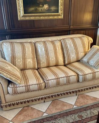 Divani classici damascati 2+3 posti