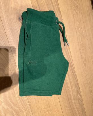 Pantaloncini SUPERDRY verdi