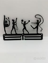 Porta medaglie ginnastica ritmica gare gara