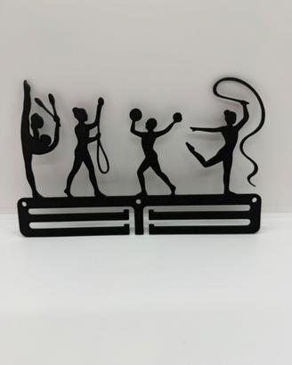 Porta medaglie ginnastica ritmica gare gara