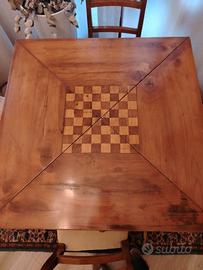 tavolo da gioco vintage 