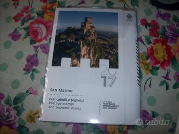 Francobolli san Marino anno 2017