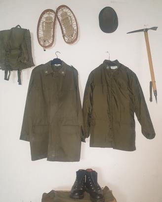 varia militaria alpini, naia, vintage
