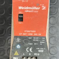 Alimentatore Weidmuller 24V 3A