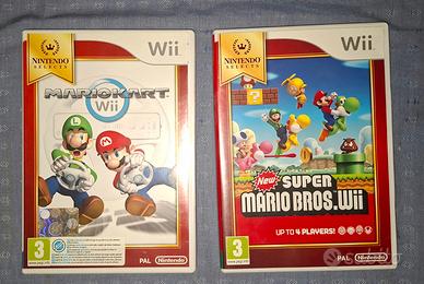 Giochi Wii - Mario Kart + New Super Mario Bros