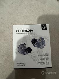 CCZ Melody DD and BA Hybrid HiFi Earphones