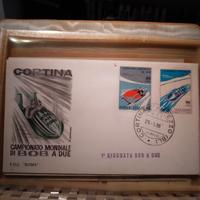 Busta postale 1'emissione 1'giornata Bob a due