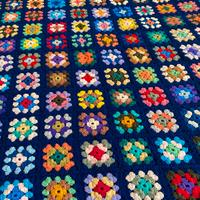 Coperta matrimoniale all’uncinetto