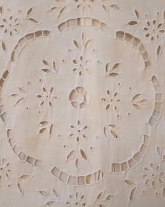 copri cuscino in sangallo