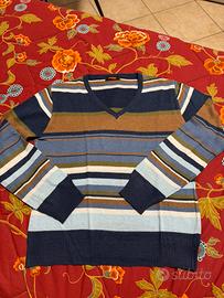 Maglione estivo a righe