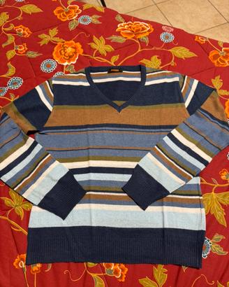 Maglione estivo a righe