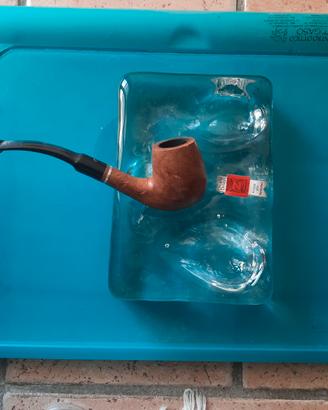 Portapipe vintage in cristallo  massiccio