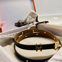 Cintura Hermès Pop H in Pelle