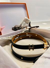 Cintura Hermès Pop H in Pelle