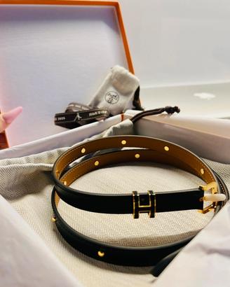 Cintura Hermès Pop H in Pelle