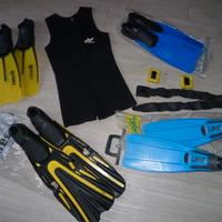Mutini maschere pinne per snorkeling