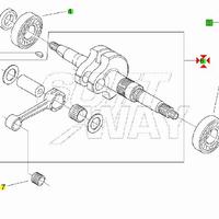Biella motore Aprilia SR50 Ditech AP5RFR000084