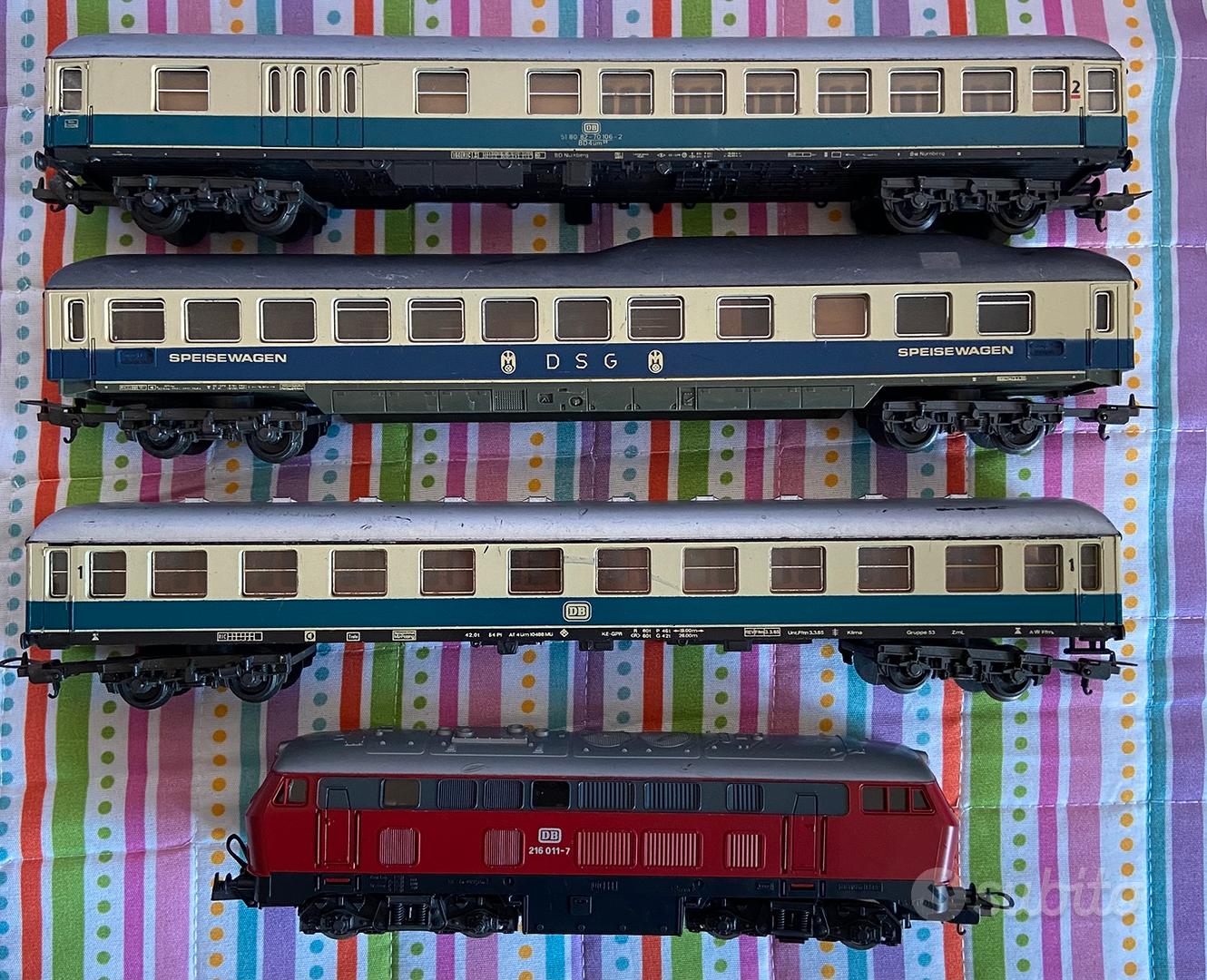 LOCOMOTIVA LOCOMOTORE TRENINO Lima Scala Ho Con Scatola E Istruzioni