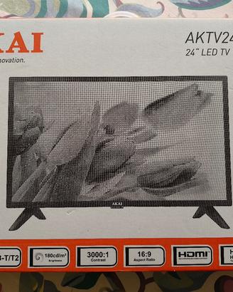 TV Led 24" AKAI Modello AKTV2412SH
